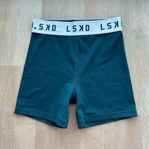 LSKD Women's Athletic Shorts - Deep Teal